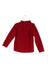 A Red Long Sleeve Tops from Jacadi in size 4T for girl. (Back View)