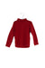 A Red Long Sleeve Tops from Jacadi in size 4T for girl. (Front View)