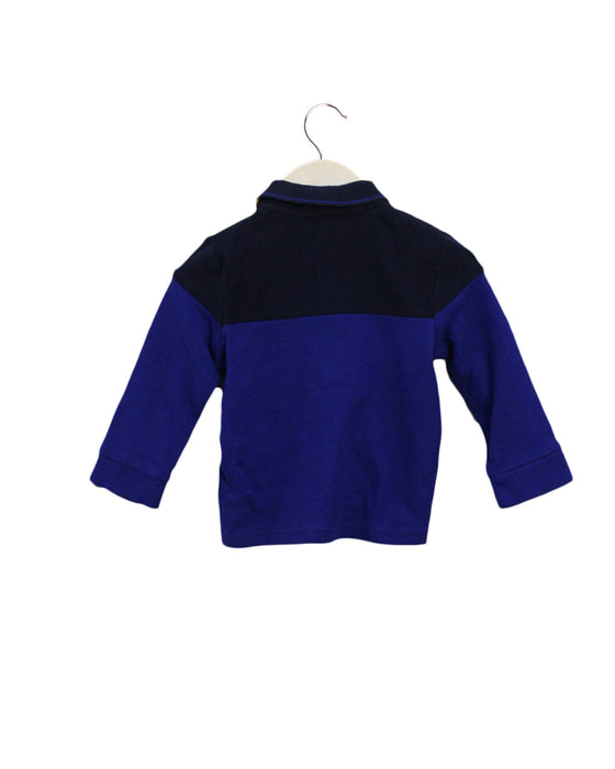 A Blue Long Sleeve Polos from Paul Smith in size 12-18M for boy. (Back View)