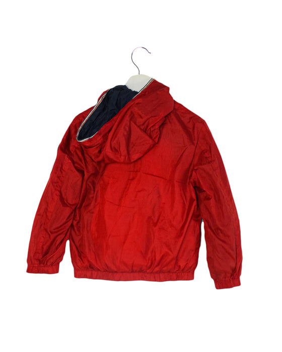 A Red Lightweight Jackets from IKKS in size 4T for boy. (Back View)