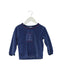 A Blue Long Sleeve Tops from Petit Bateau in size 2T for boy. (Front View)