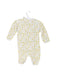 A Yellow Long Sleeve Jumpsuits from Organic Mom in size 3-6M for girl. (Back View)