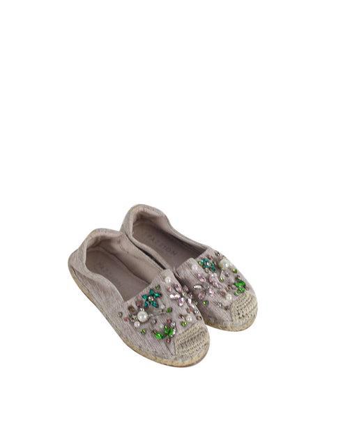 A Beige Espadrilles from Pazzion in size 12-18M for girl. (Front View)