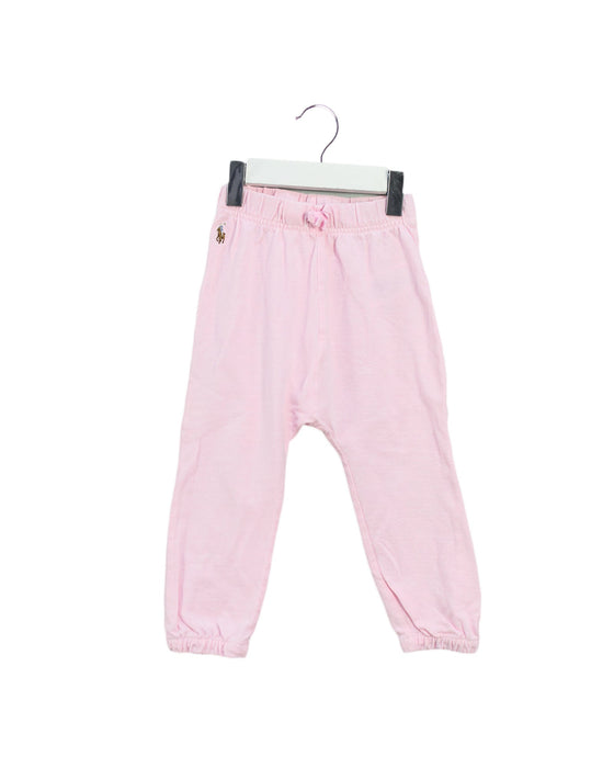 A Pink Casual Pants from Ralph Lauren in size 2T for girl. (Front View)