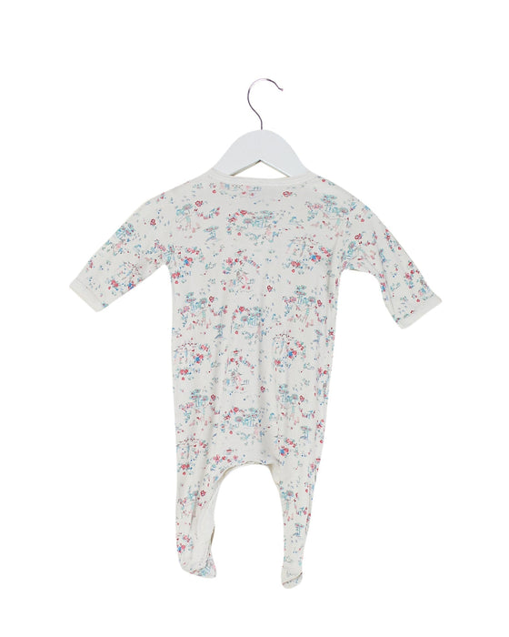 A Multicolour Long Sleeve Jumpsuits from Petit Bateau in size 0-3M for girl. (Back View)