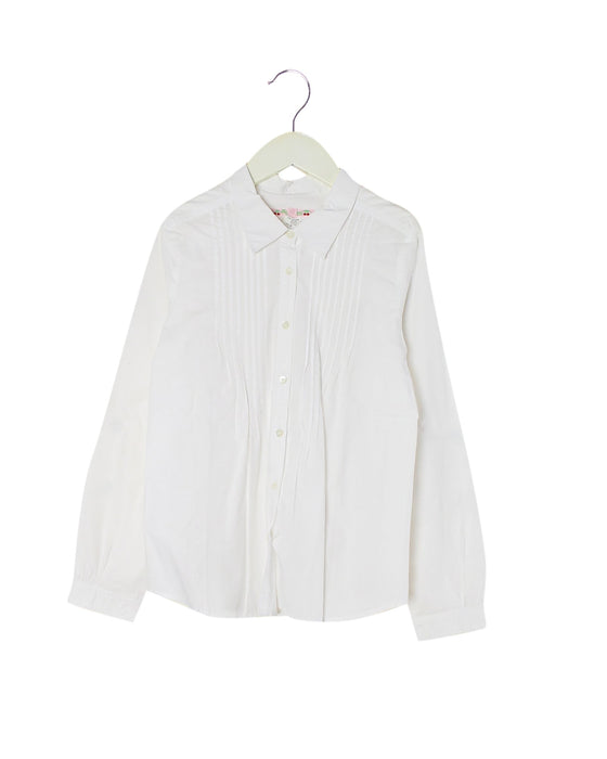 A White Shirts from Bonpoint in size 10Y for girl. (Front View)