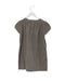 A Grey Short Sleeve Dresses from Bonpoint in size 10Y for girl. (Back View)