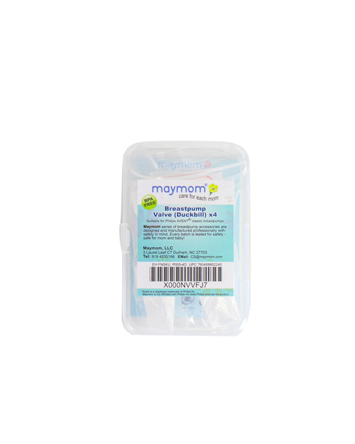 A White Bras from Maymom in size O/S for maternity. (Front View)