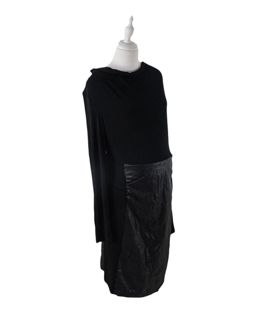 A Black Long Sleeve Dresses from Love2wait in size M for maternity. (Front View)