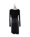 A Black Long Sleeve Dresses from Love2wait in size M for maternity. (Back View)