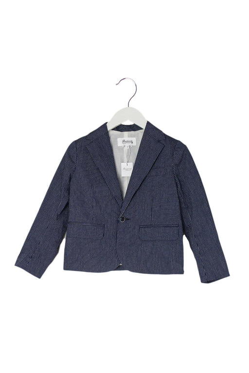 A Navy Blazers from Bonpoint in size 6T for boy. (Front View)