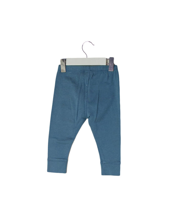 A Blue Leggings from Bonton in size 3-6M for boy. (Back View)