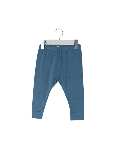 A Blue Leggings from Bonton in size 3-6M for boy. (Front View)