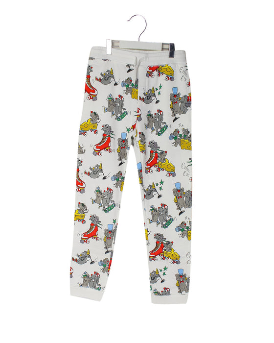 A White Sweatpants from Stella McCartney in size 4T for boy. (Front View)