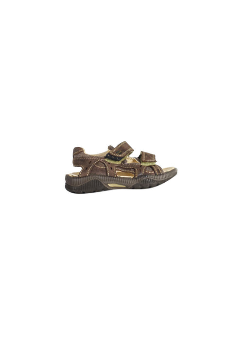 A Brown Sandals from Primigi in size 4T for boy. (Back View)