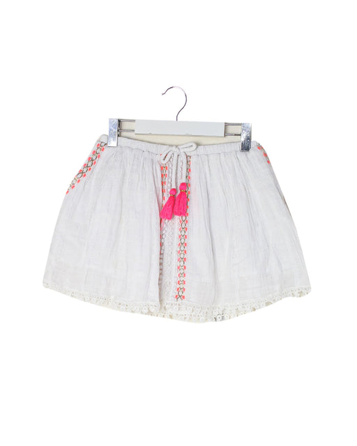 A White Short Skirts from Louise Misha in size 6T for girl. (Front View)