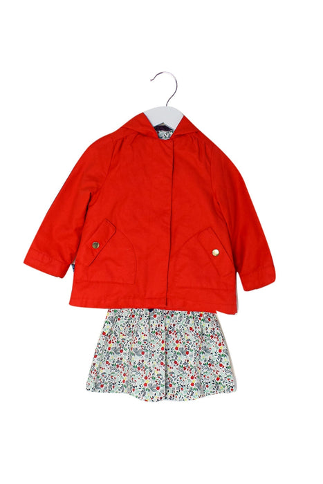 A Red Skirt Sets from Sergent Major in size 2T for girl. (Front View)