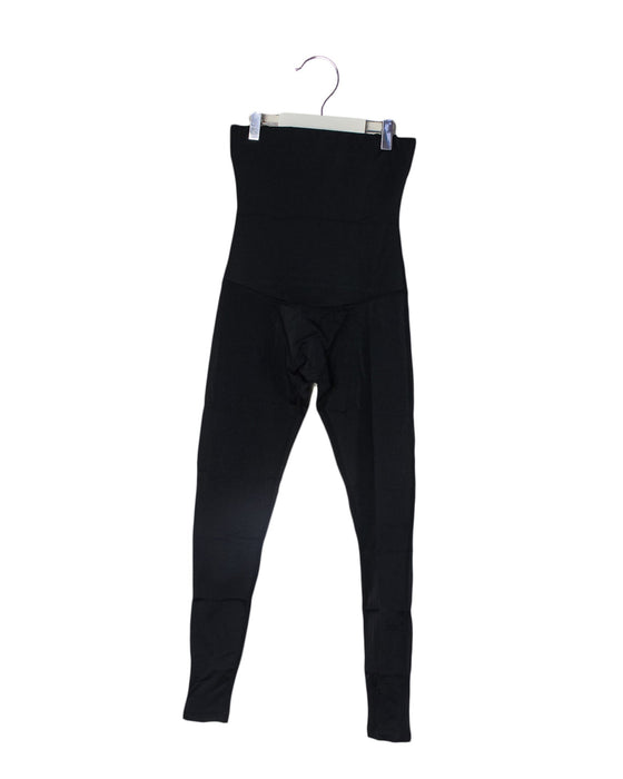 A Black Maternity Support from SRC Health in size XS for maternity. (Front View)