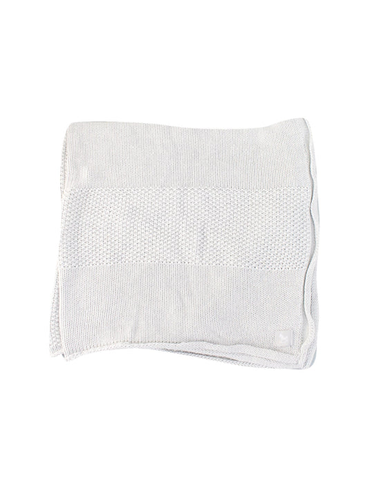 A Grey Blankets from The Little Tailor in size O/S for neutral. (Front View)