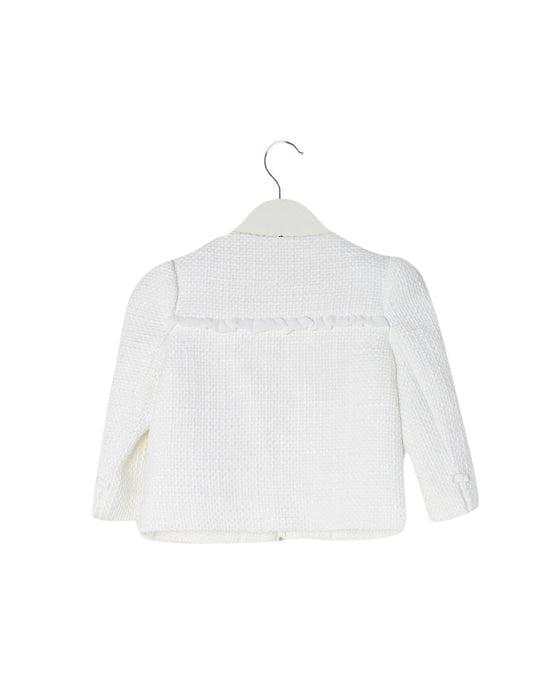 A White Lightweight Jackets from Nicholas & Bears in size 12-18M for girl. (Back View)