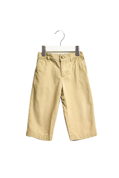 A Beige Casual Pants from Polo Ralph Lauren in size 6-12M for boy. (Front View)