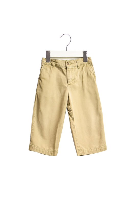 A Beige Casual Pants from Polo Ralph Lauren in size 6-12M for boy. (Front View)