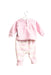 A Pink Crewneck Sweatshirts from Absorba in size 0-3M for girl. (Back View)