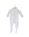 A White Long Sleeve Jumpsuits from Cyrillus in size 6-12M for girl. (Front View)