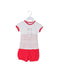 A Pink Shorts Sets from La Compagnie des Petits in size 12-18M for girl. (Front View)