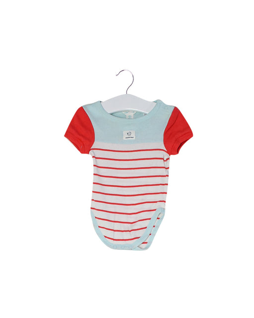 A Red Short Sleeve Bodysuits from Country Road in size 0-3M for boy. (Front View)