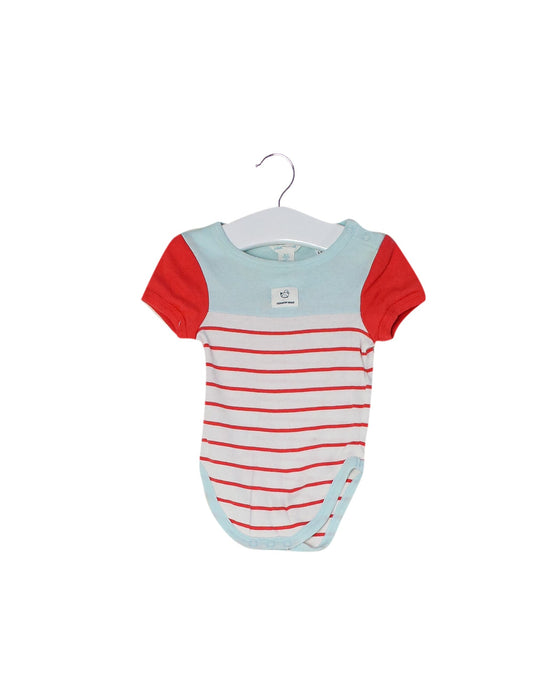 A Red Short Sleeve Bodysuits from Country Road in size 0-3M for boy. (Front View)