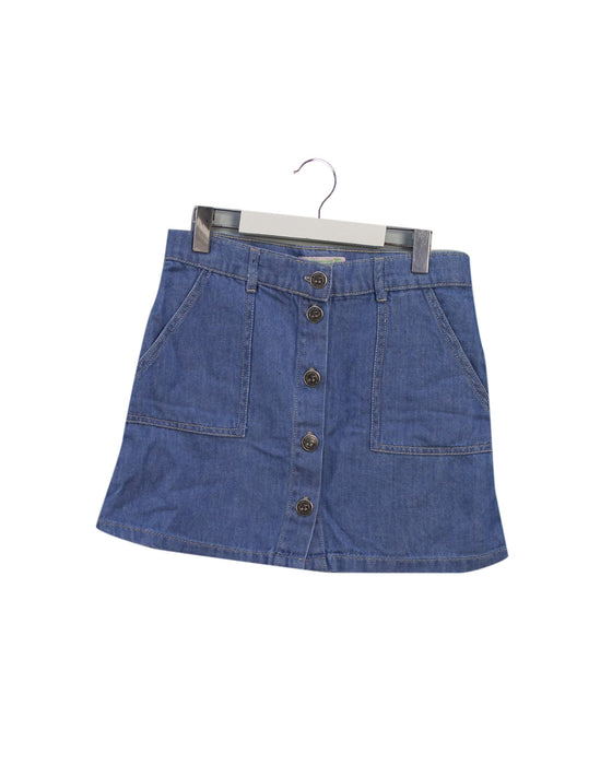 A Blue Short Skirts from Bonpoint in size 10Y for girl. (Front View)