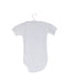A White Short Sleeve Bodysuits from Seed in size 3-6M for girl. (Back View)