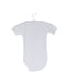 A White Short Sleeve Bodysuits from Seed in size 3-6M for girl. (Back View)