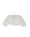 A White Cardigans from Nicholas & Bears in size 3-6M for girl. (Front View)