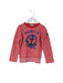 A Red Long Sleeve Tops from Miki House in size 5T for boy. (Front View)