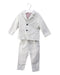 A Grey Suits from Kingkow in size 18-24M for boy. (Front View)