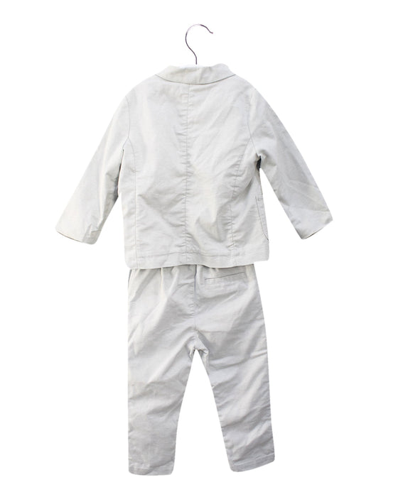 A Grey Suits from Kingkow in size 18-24M for boy. (Back View)