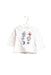 A White Long Sleeve Tops from null in size 0-3M for girl. (Front View)