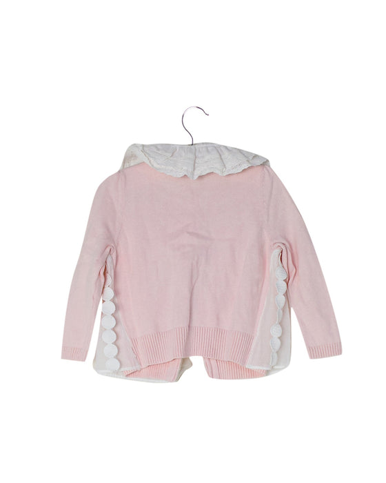 A Pink Cardigans from Nicholas & Bears in size 6-12M for girl. (Back View)