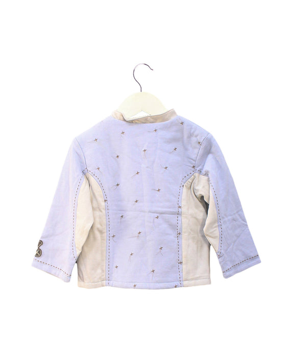 A Blue Long Sleeve Tops from Kaloo in size 18-24M for girl. (Back View)