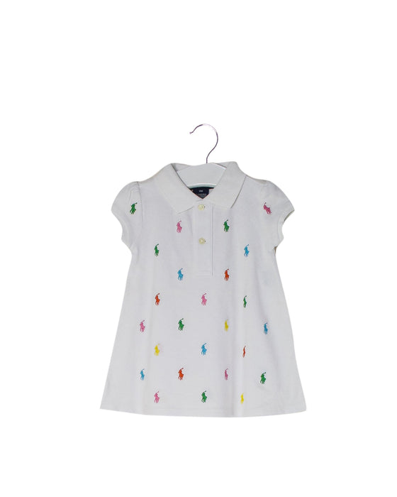 A White Dress Sets from Ralph Lauren in size 6-12M for girl. (Front View)