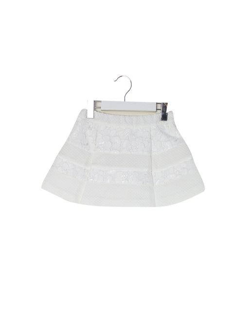 A White Short Skirts from Nicholas & Bears in size 12-18M for girl. (Front View)