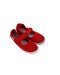 A Red Flats from Cienta in size 5T for neutral. (Front View)