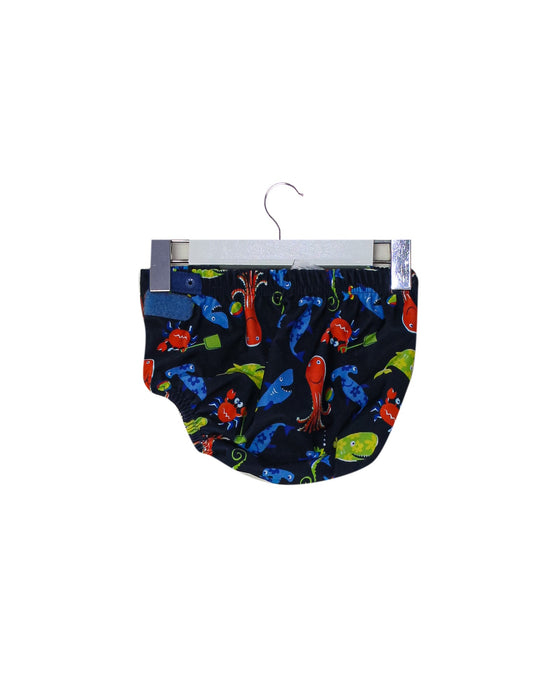 A Navy Swim Diapers from Konfidence in size O/S for boy. (Back View)
