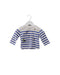 A White Long Sleeve Tops from Petit Bateau in size 3-6M for girl. (Front View)