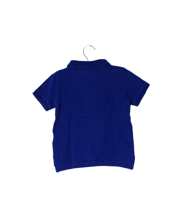 A Blue Short Sleeve Polos from Ralph Lauren in size 12-18M for boy. (Back View)