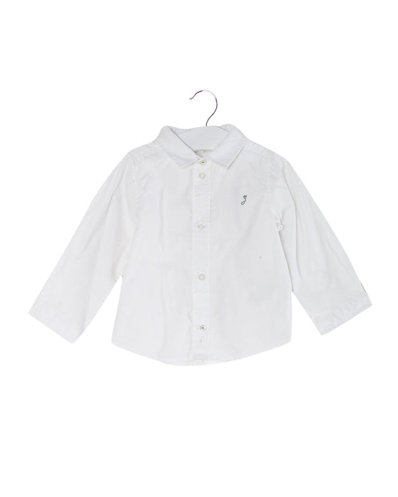 A White Shirts from Jacadi in size 12-18M for boy. (Front View)