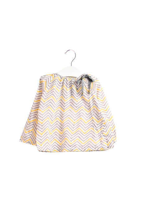 A Multi Long Sleeve Tops from Velveteen in size 3-6M for girl. (Front View)
