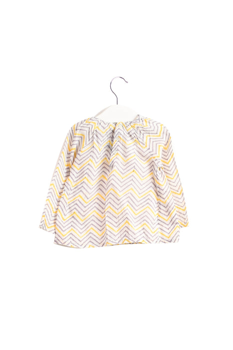 A Multi Long Sleeve Tops from Velveteen in size 3-6M for girl. (Back View)